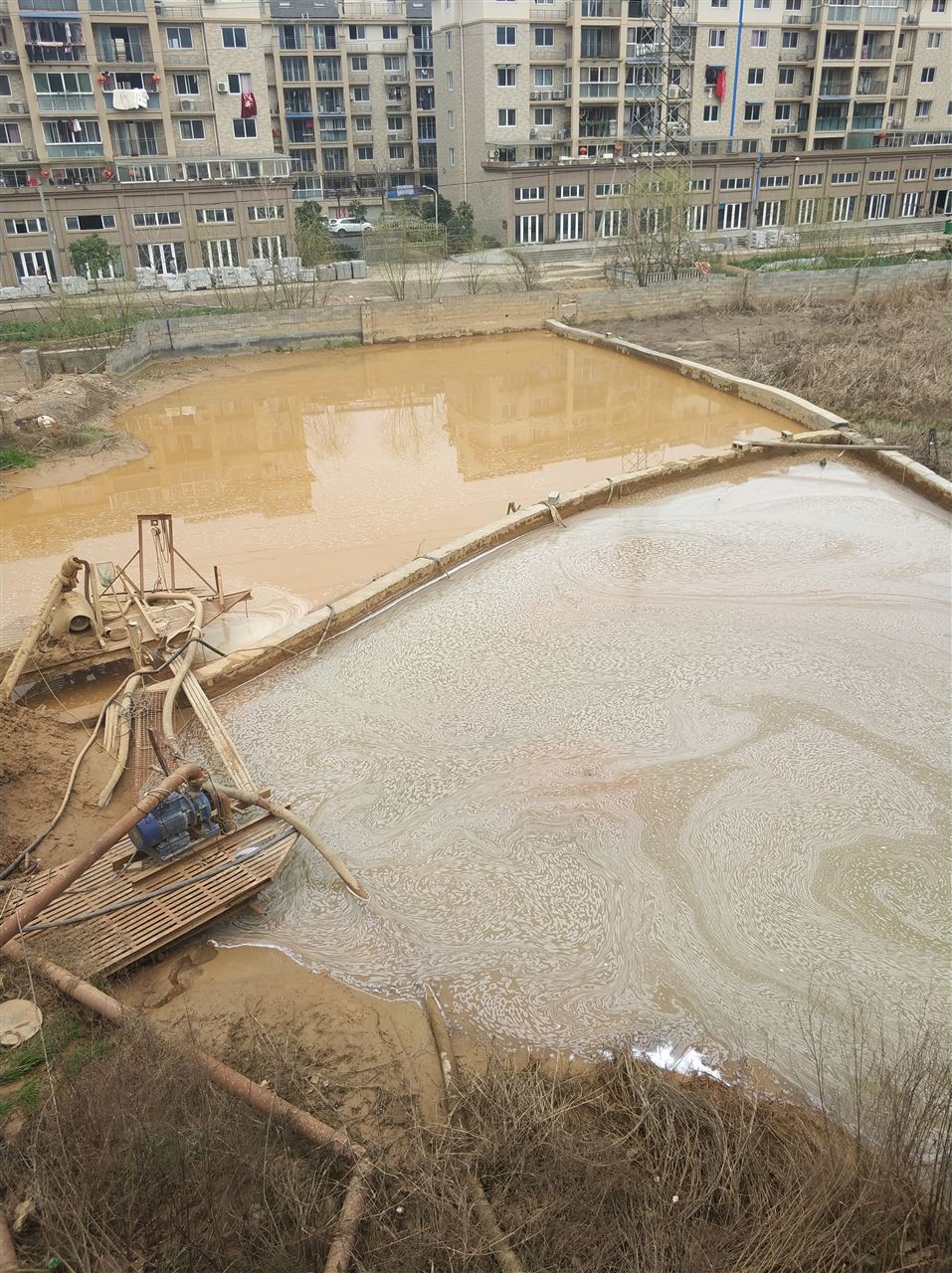 六合沉淀池淤泥清理-厂区废水池淤泥清淤