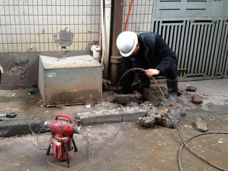 六合疏通下水道-洗菜池疏通